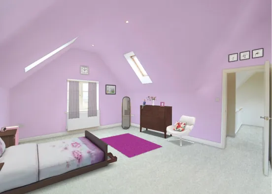 camilas room in the deadly switch Design Rendering
