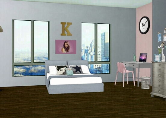 Kat's room Design Rendering