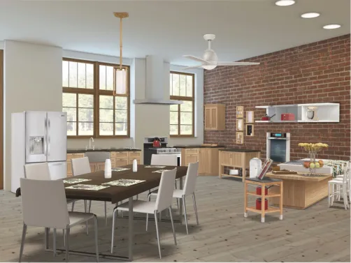 Cocina de nuestra casa de verano