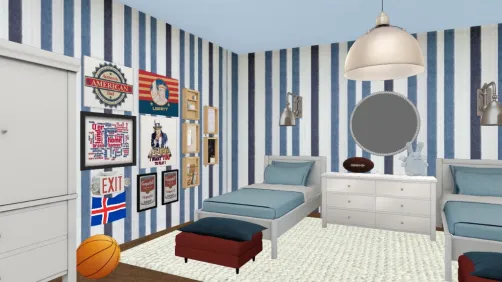 Bedroom for boys