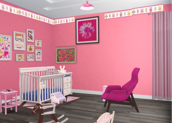 🌸room for pipers Anderson’s baby girl 🌸 Design Rendering