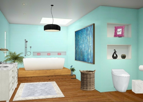 Bathroom neli  Design Rendering
