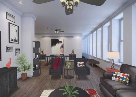 Homestyler studio livingroom Design Rendering