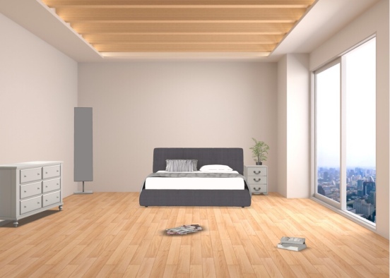 random bedroom Design Rendering
