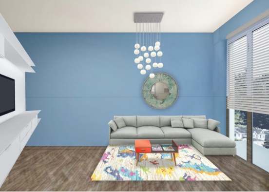Silvia’s living room  Design Rendering