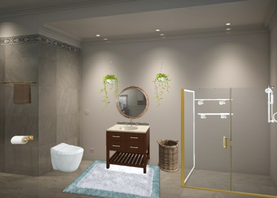 Bathroom♡ Design Rendering
