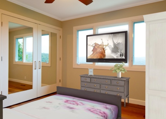 Small bedroom  Design Rendering