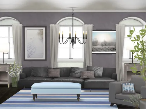 Blues and greys