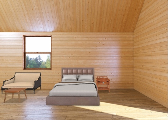modern cabin  Design Rendering