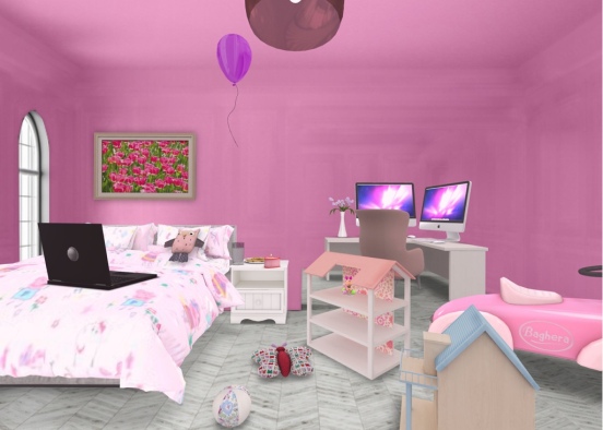 Barbie Dream House😘~🌅🌊 Design Rendering