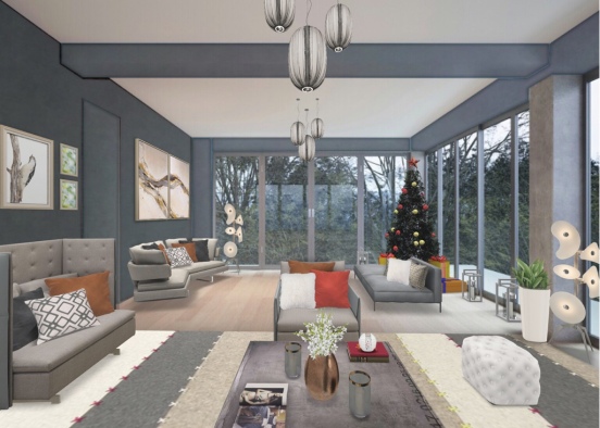 Cozy Holiday Bliss Design Rendering
