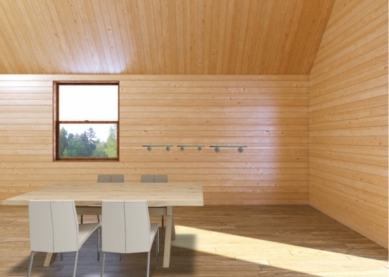Log cabin room 2 Design Rendering