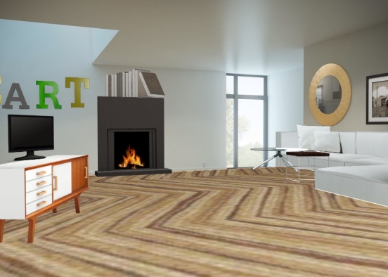 Zuriel s Living Room Design Rendering