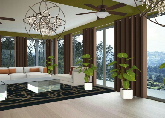 Livingroom 1.     Design Rendering