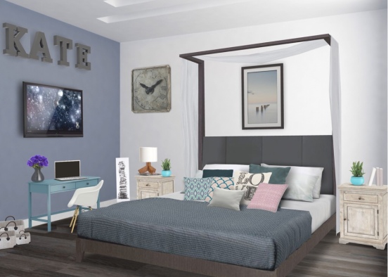 Kate’s bedroom Design Rendering
