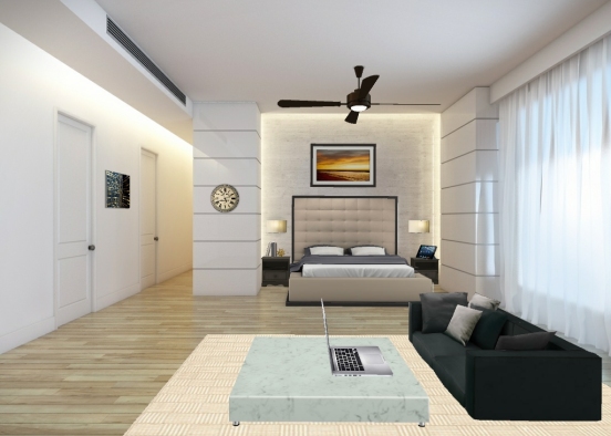 Dormitorio guau Design Rendering