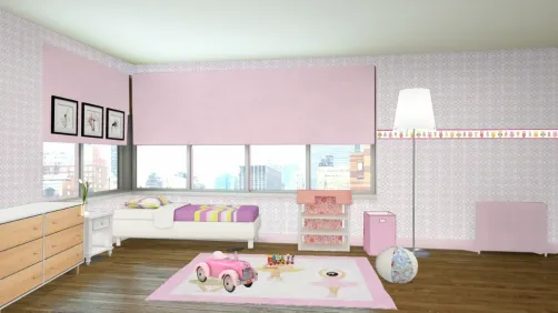 Toddler girl bedroom