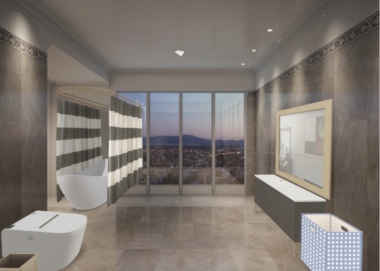 This is just a little bathroom  Design Rendering