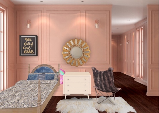 fancy bedroom 😻 Design Rendering