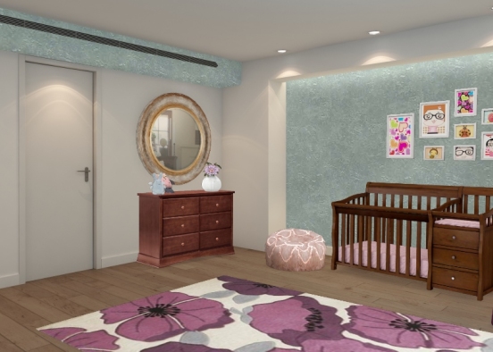 Baby room 2 Design Rendering
