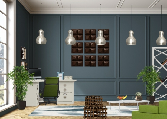 The Green Office Design Rendering