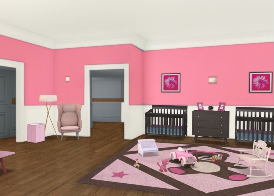 Babys Room Design Rendering
