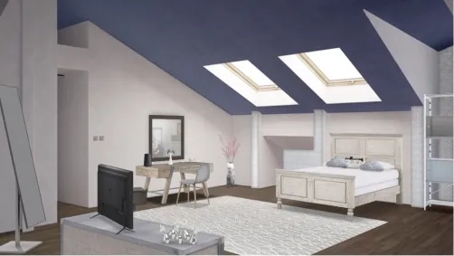 simple bedroom 