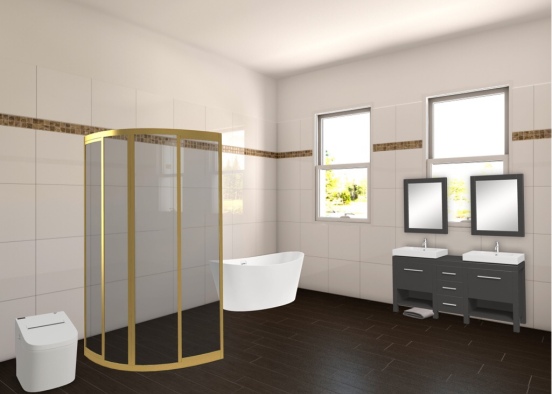 Ideas de cuarto de baño Design Rendering