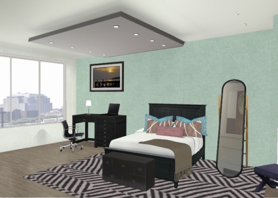 Bedroom /Habitación  Design Rendering
