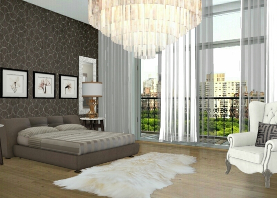 Manhattan Suite apartment Design Rendering