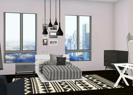 New York Apartment Design Rendering