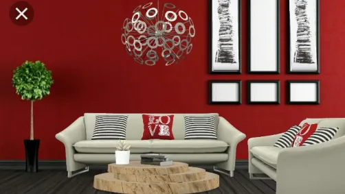 White and red