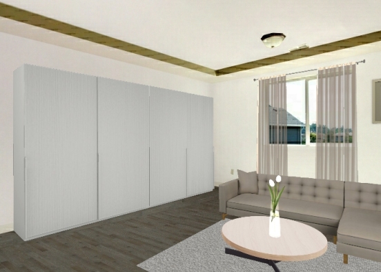 Living Room Bulgaria Design Rendering