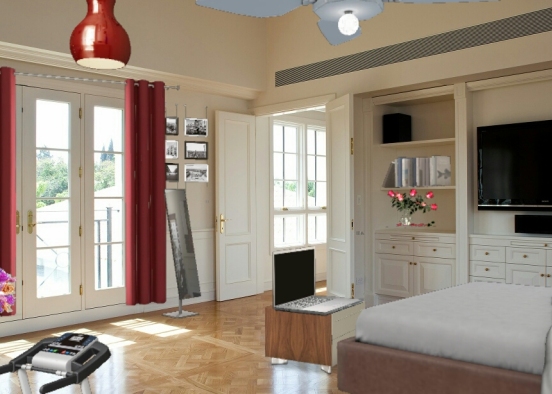 Dormitorio sweet Design Rendering