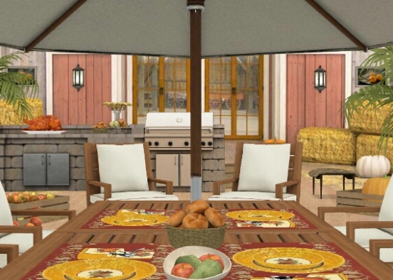 A Country Gathering Design Rendering