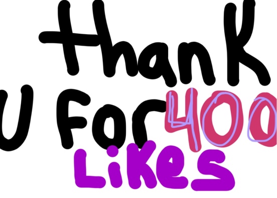 thank you for 400+ likes Design Rendering