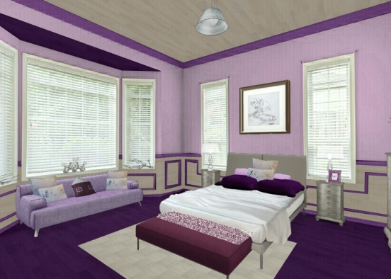 Purple\silver Design Rendering