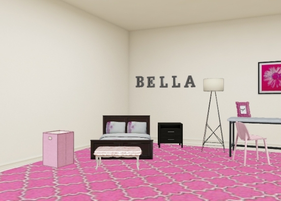 Bellas room Design Rendering