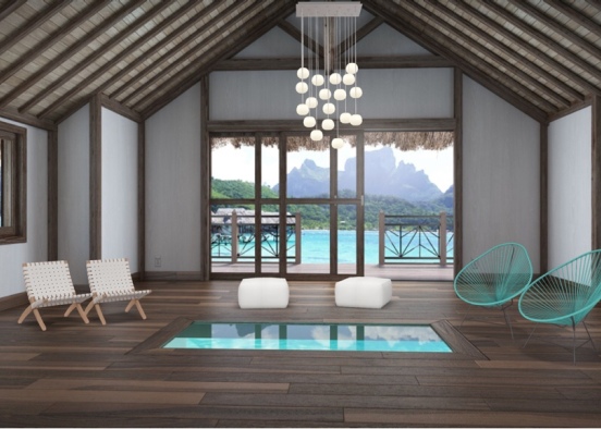 Bautirul room in Maldives 🌸✨ Design Rendering