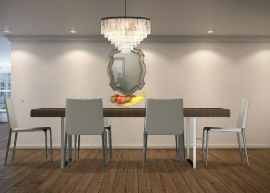 Dining Room  Design Rendering