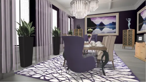 Formal dining room