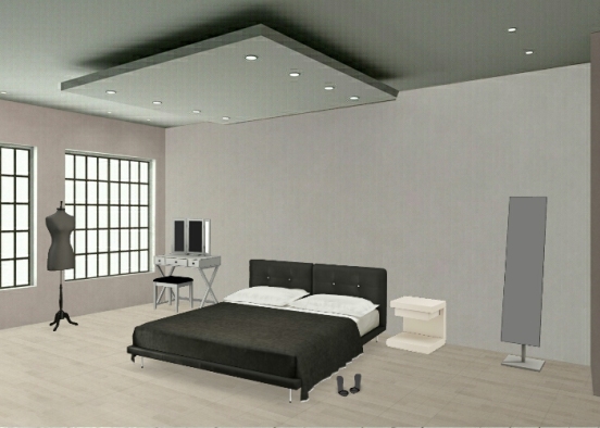 Спальня-модерн  Design Rendering