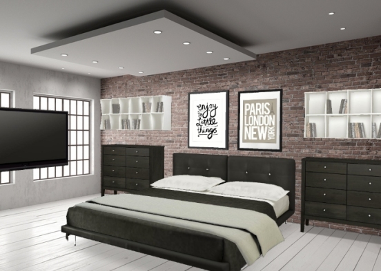 Bedroom Design Rendering