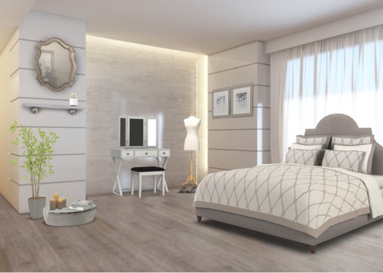 comfy bedroom  #bedroom Design Rendering