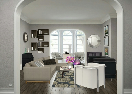 Living room 2 Design Rendering