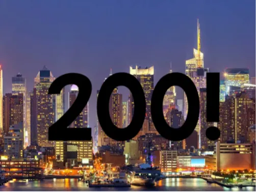 YA SOMOS 200! 🥳
