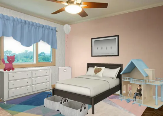 Kids bedroom contest Design Rendering