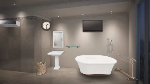  Bathroom luxury...