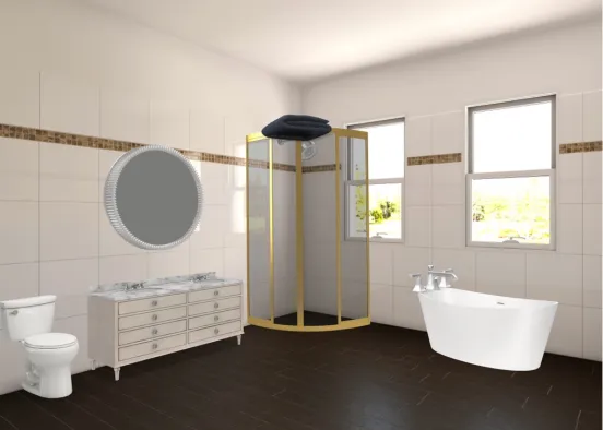 Bathroom Design Rendering