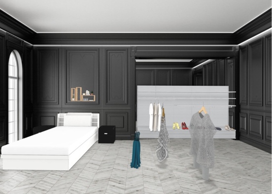 Bedroom (Unfinised) Design Rendering